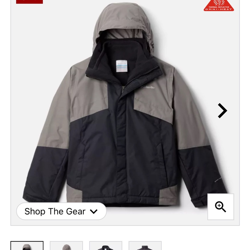 COLUMBIA Boys' Bugaboo™ III Fleece Interchange Jacket